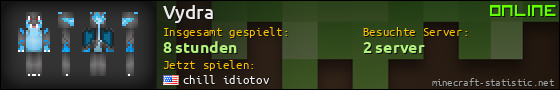 Benutzerleisten 560x90 für Vydra
