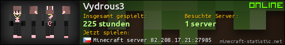Benutzerleisten 560x90 für Vydrous3