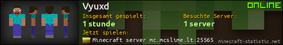 Benutzerleisten 560x90 für Vyuxd