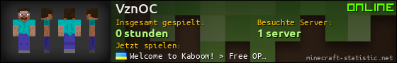 Benutzerleisten 560x90 für VznOC