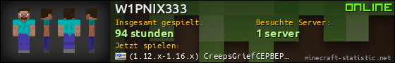 Benutzerleisten 560x90 für W1PNIX333