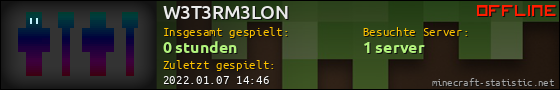 Benutzerleisten 560x90 für W3T3RM3LON