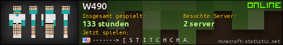 Benutzerleisten 560x90 für W490