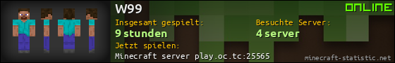 Benutzerleisten 560x90 für W99