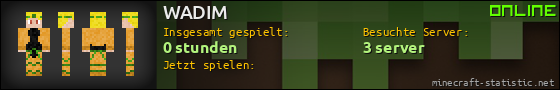 Benutzerleisten 560x90 für WADIM
