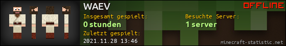Benutzerleisten 560x90 für WAEV