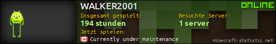 Benutzerleisten 560x90 für WALKER2001