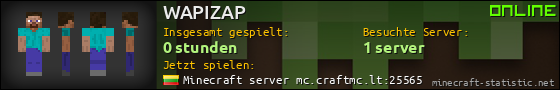 Benutzerleisten 560x90 für WAPIZAP