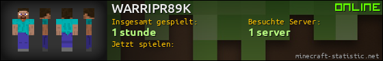 Benutzerleisten 560x90 für WARRIPR89K