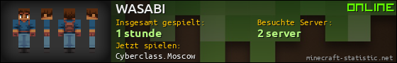 Benutzerleisten 560x90 für WASABI
