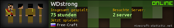 Benutzerleisten 560x90 für WDstrong