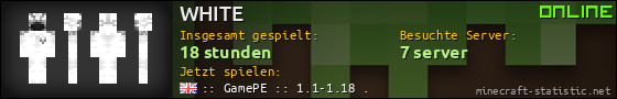 Benutzerleisten 560x90 für WHITE
