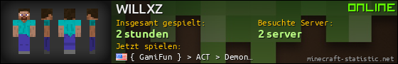 Benutzerleisten 560x90 für WILLXZ