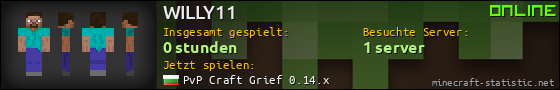 Benutzerleisten 560x90 für WILLY11