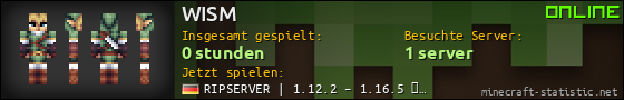 Benutzerleisten 560x90 für WISM