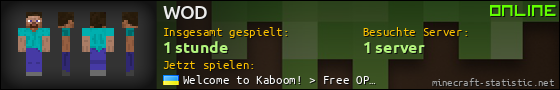 Benutzerleisten 560x90 für WOD