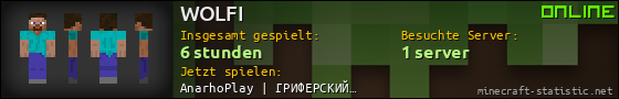 Benutzerleisten 560x90 für WOLFI