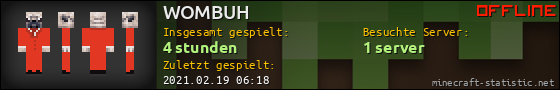Benutzerleisten 560x90 für WOMBUH
