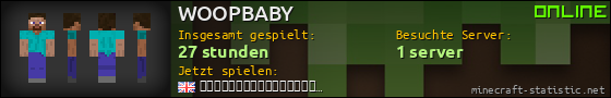 Benutzerleisten 560x90 für WOOPBABY