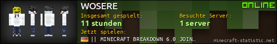 Benutzerleisten 560x90 für WOSERE