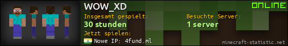 Benutzerleisten 560x90 für WOW_XD