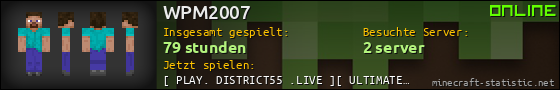 Benutzerleisten 560x90 für WPM2007