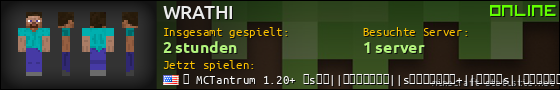Benutzerleisten 560x90 für WRATHI