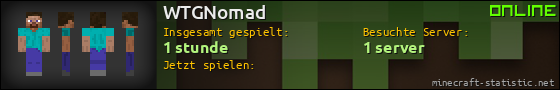 Benutzerleisten 560x90 für WTGNomad