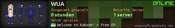 Benutzerleisten 560x90 für WUA