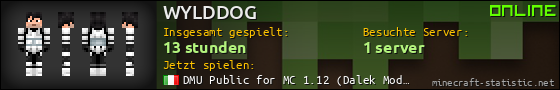 Benutzerleisten 560x90 für WYLDDOG