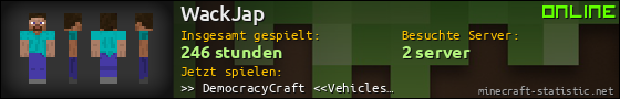 Benutzerleisten 560x90 für WackJap
