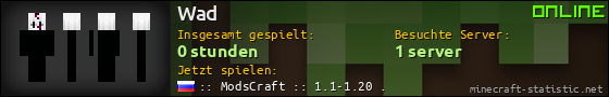 Benutzerleisten 560x90 für Wad