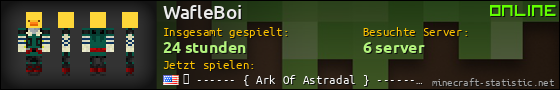 Benutzerleisten 560x90 für WafleBoi