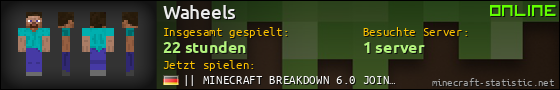 Benutzerleisten 560x90 für Waheels