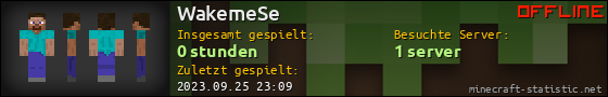 Benutzerleisten 560x90 für WakemeSe