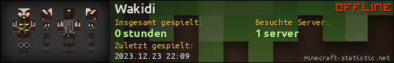 Benutzerleisten 560x90 für Wakidi