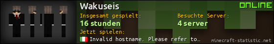 Benutzerleisten 560x90 für Wakuseis