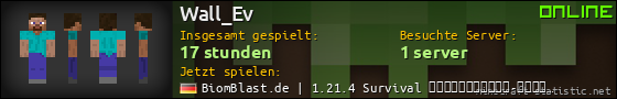 Benutzerleisten 560x90 für Wall_Ev