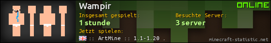 Benutzerleisten 560x90 für Wampir