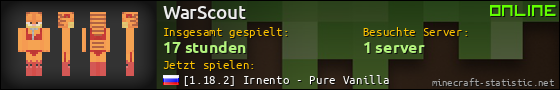 Benutzerleisten 560x90 für WarScout