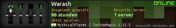 Benutzerleisten 560x90 für Warash