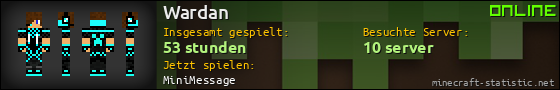 Benutzerleisten 560x90 für Wardan