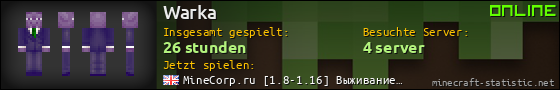 Benutzerleisten 560x90 für Warka
