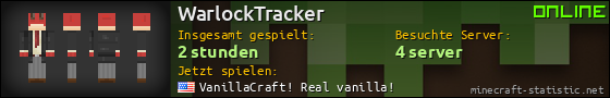 Benutzerleisten 560x90 für WarlockTracker