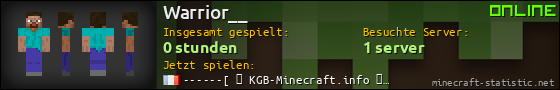 Benutzerleisten 560x90 für Warrior__