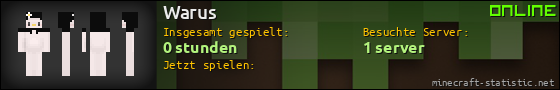 Benutzerleisten 560x90 für Warus