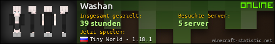 Benutzerleisten 560x90 für Washan