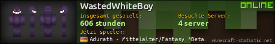 Benutzerleisten 560x90 für WastedWhiteBoy