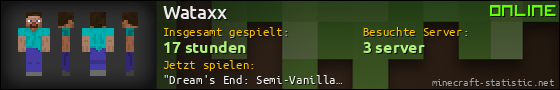 Benutzerleisten 560x90 für Wataxx