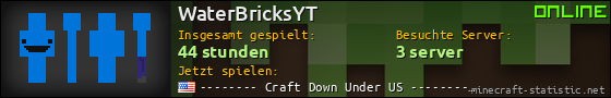 Benutzerleisten 560x90 für WaterBricksYT